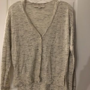 Black and white cardigan